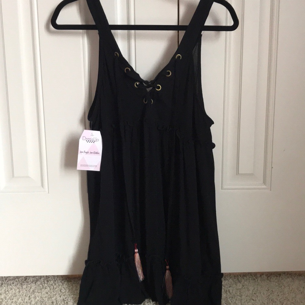 Black Dress Up tank